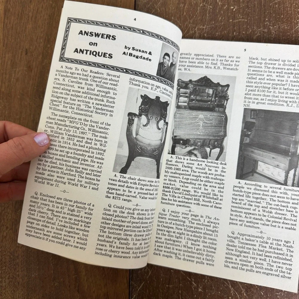 Best‎ of Antique Trader: Answers on Antiques Book by Susan & Al Bagdade